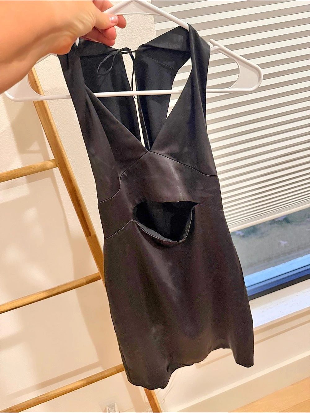 August Apparel Black Mini Dress Size Small